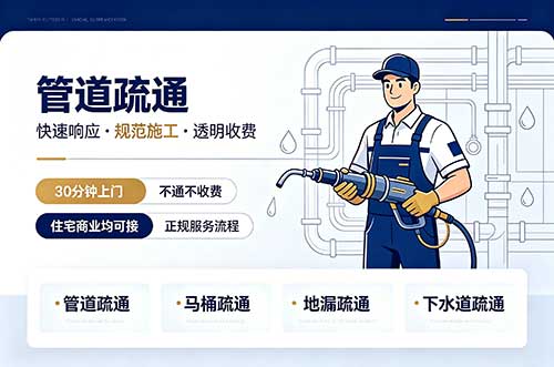 溧阳管道疏通