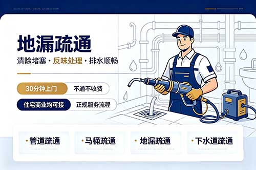 溧阳地漏疏通
