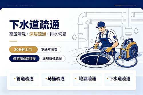 溧阳下水道疏通
